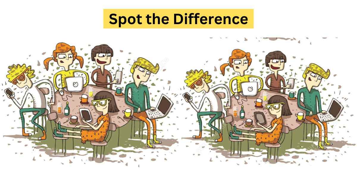 Can You Spot the Difference Between the Two Images
