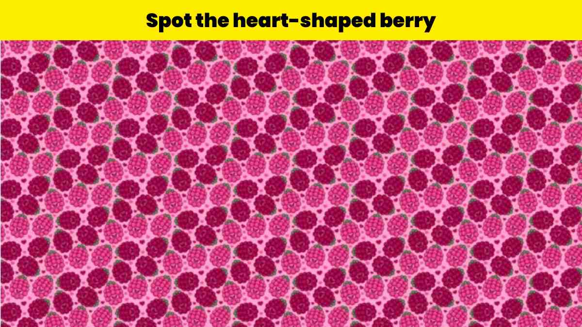 Spot the heart-shaped berry