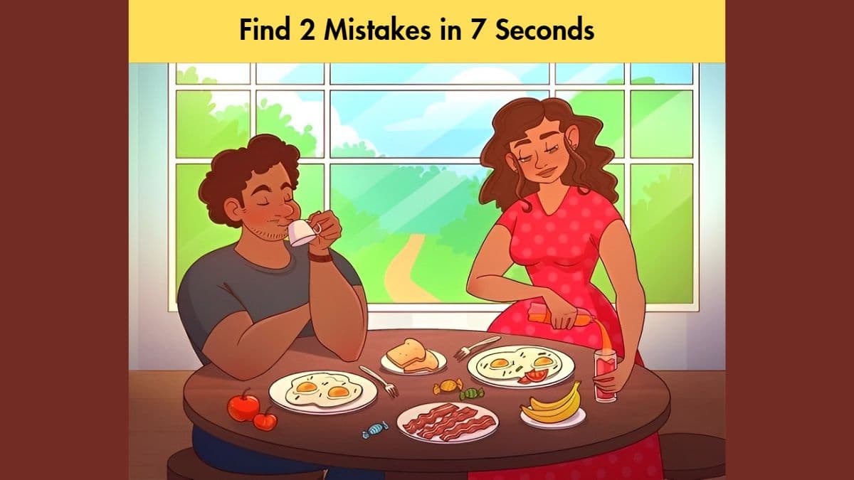 Find the Mistake: Find 2 Mistakes in 7 Seconds
