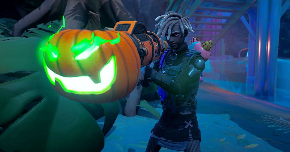 Fortnite Pumpkin Launcher location and how to eliminate an opponent with a Pumpkin Launcher explained