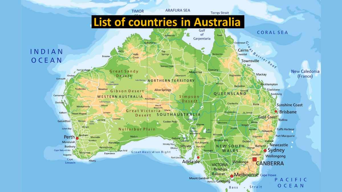How Many Countries Are In Australia?