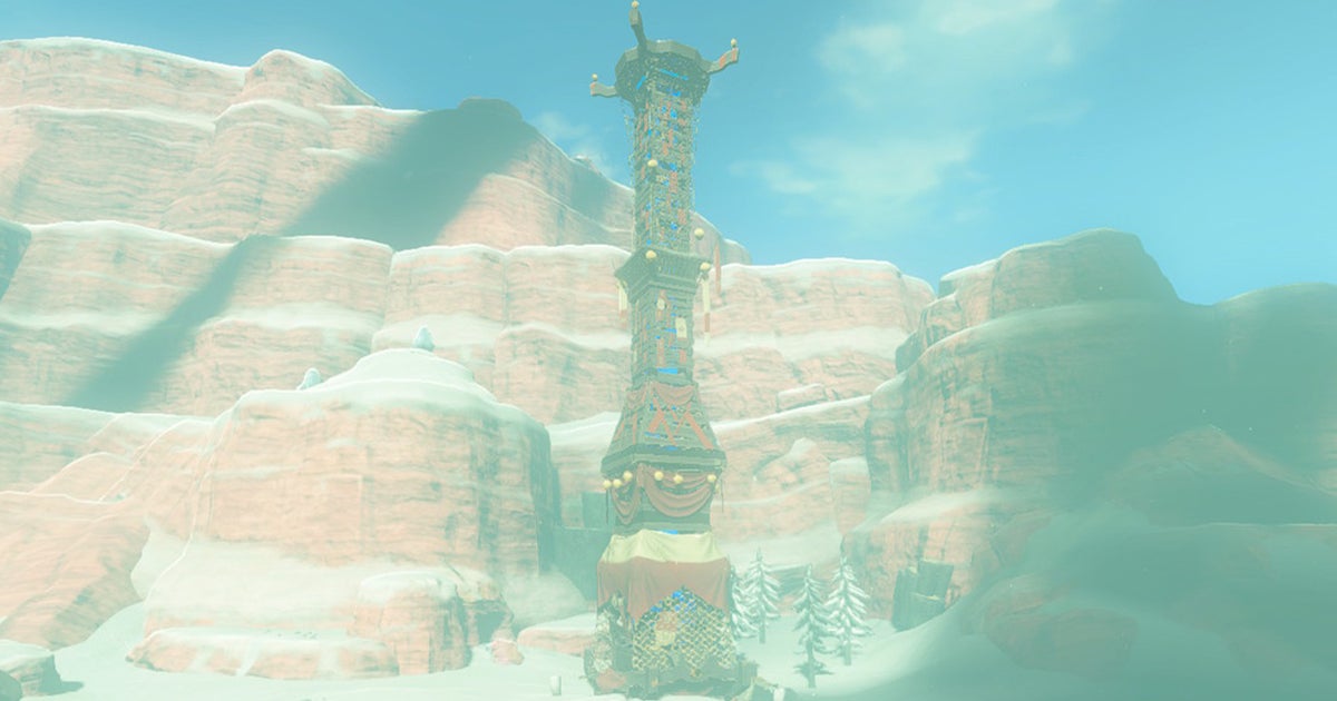 How to unlock Gerudo Highlands Skyview Tower in Zelda Tears of the Kingdom