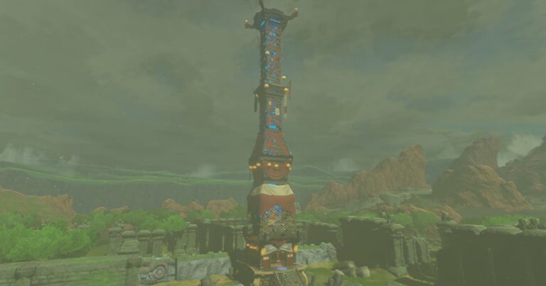 How to unlock Thyphlo Ruins Skyview Tower in Zelda Tears of the Kingdom