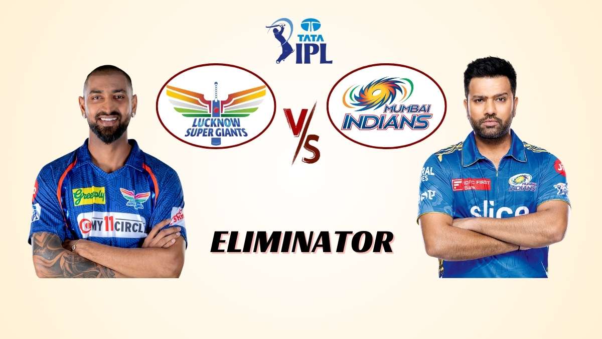Get here all the latest information for LSG vs MI - Today’s IPL 2023 Eliminator Match