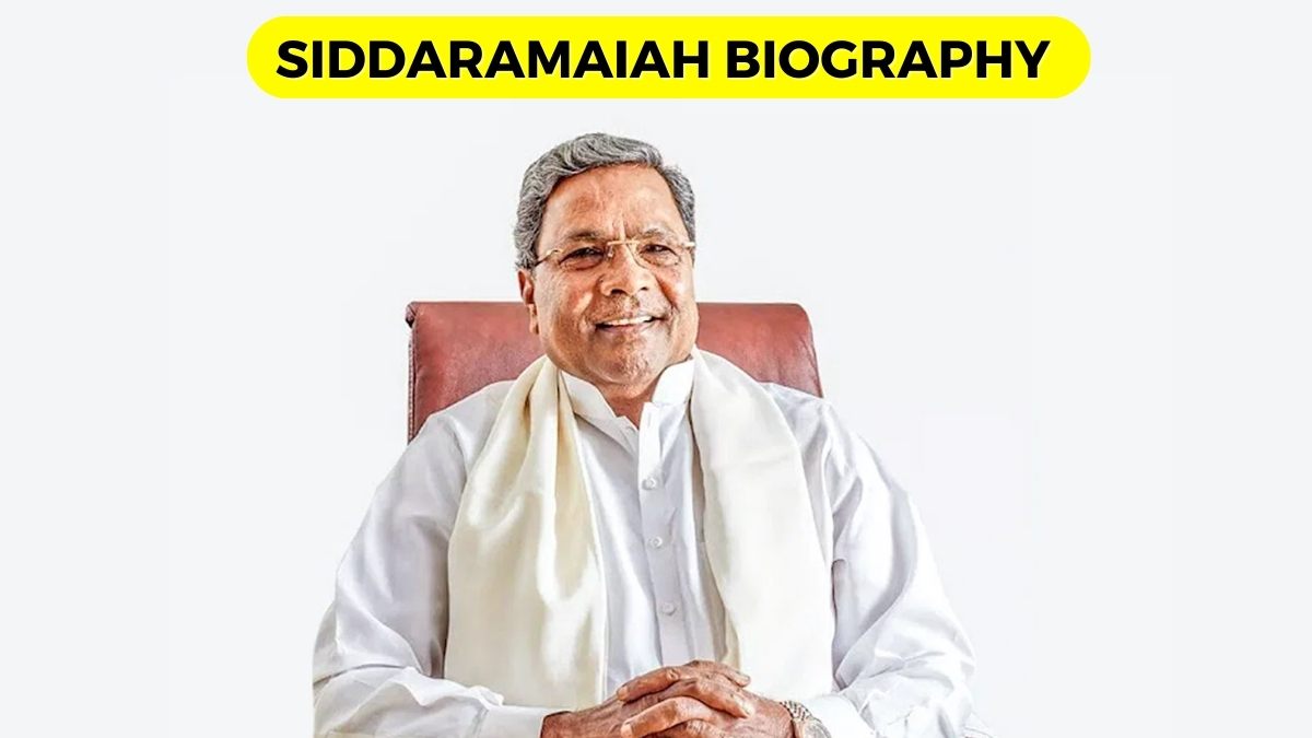 Siddaramaiah Biography
