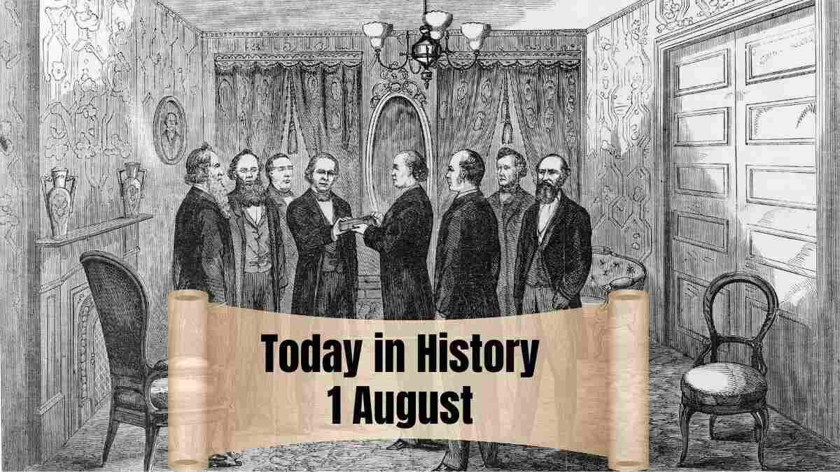 Today in History, 1st August