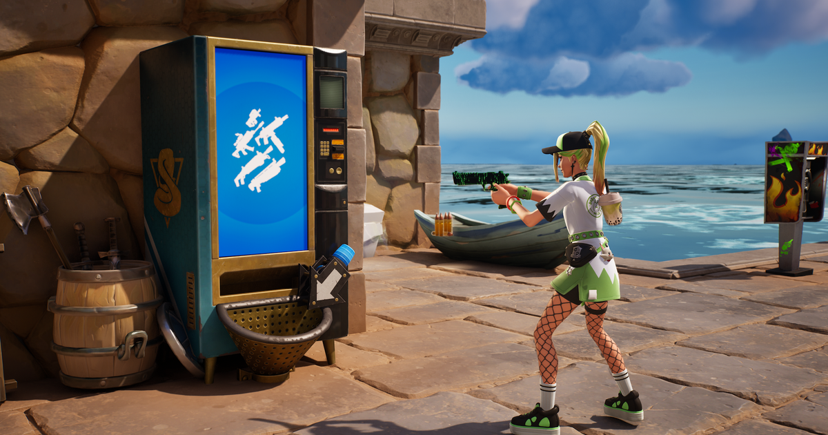 Where to find Ace's Exotics and Ace's Armory vending machines in Fortnite
