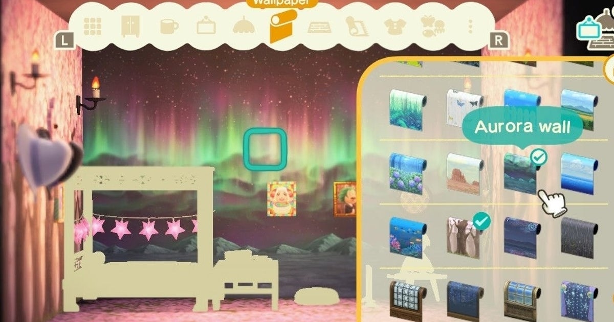 Animal Crossing Pro Decorating License: How to use accent walls, hanging items and ceiling lights in New Horizons