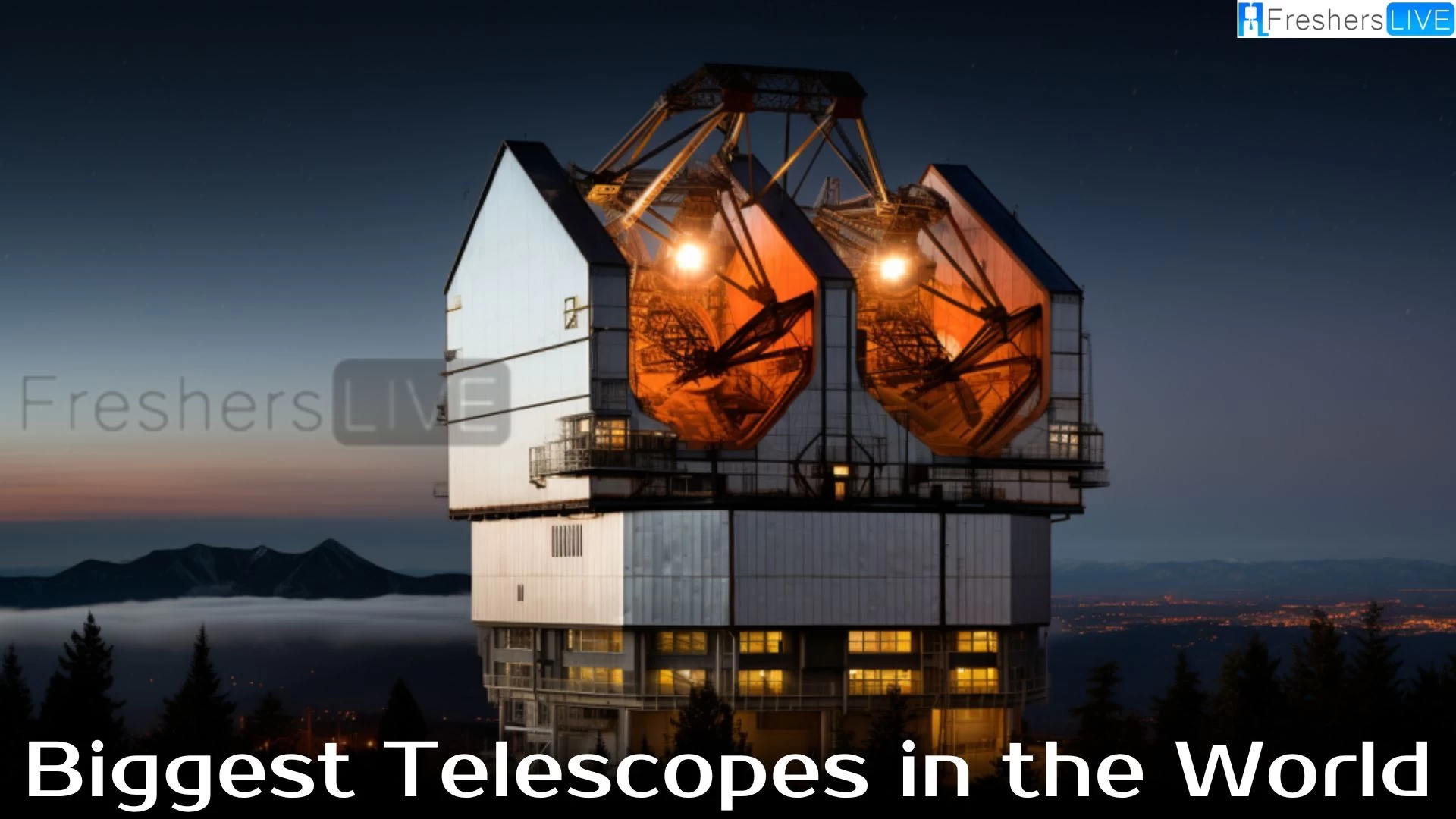 Biggest Telescopes in the World - Top 10 Cosmos