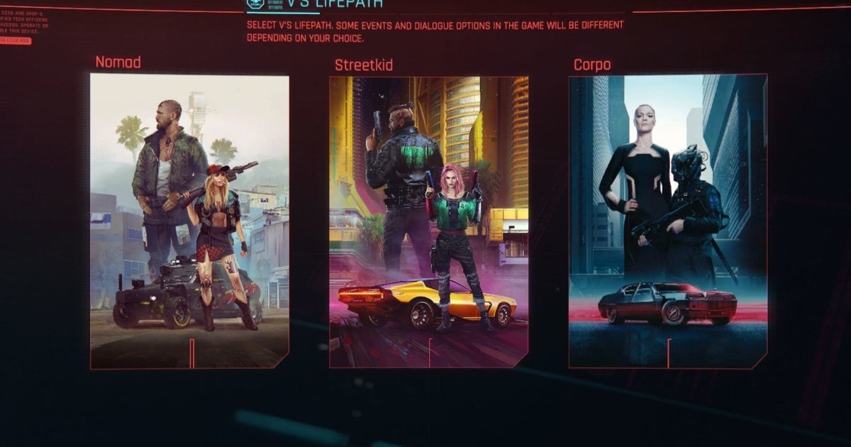 Cyberpunk 2077 Life Paths choice: Which Corpo, Nomad or Street Kid life path choice is best in Cyberpunk 2077?