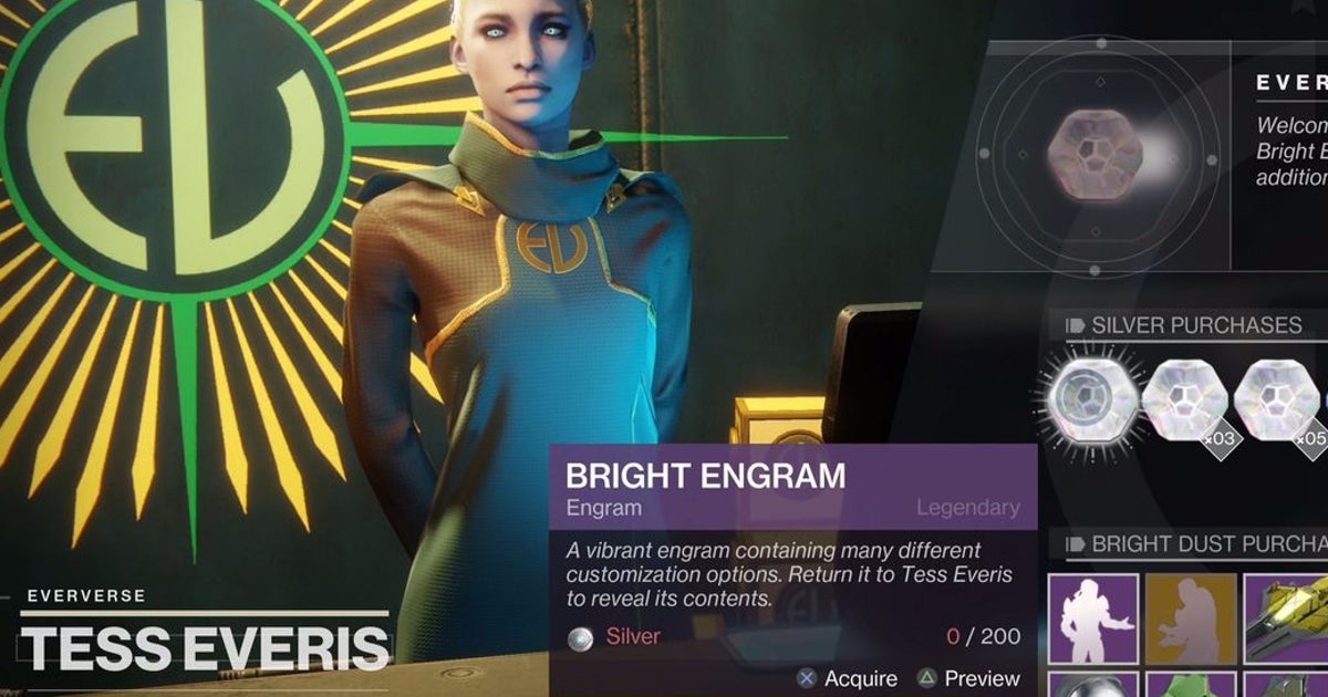 Destiny 2 Bright Dust, Armour Ornaments and Bright Engrams explained
