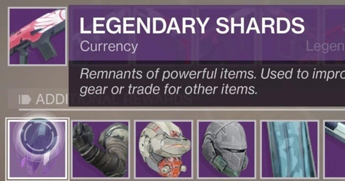 Destiny 2 Legendary Shards: How to get and spend the valuable resource