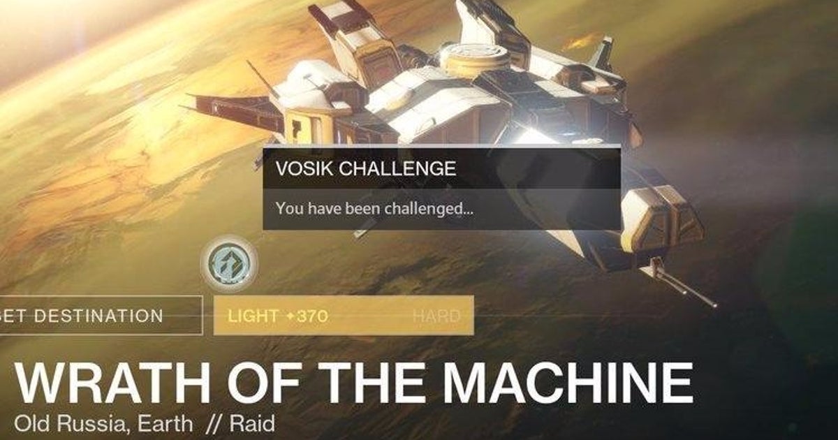 Destiny Wrath of the Machine Challenge Mode - Strategy and rewards explained