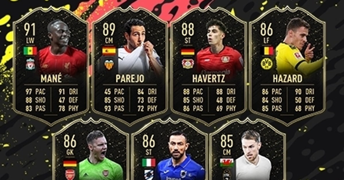 FIFA 20 TOTW 26: all players included in the 26th Team of the Week from 11th March
