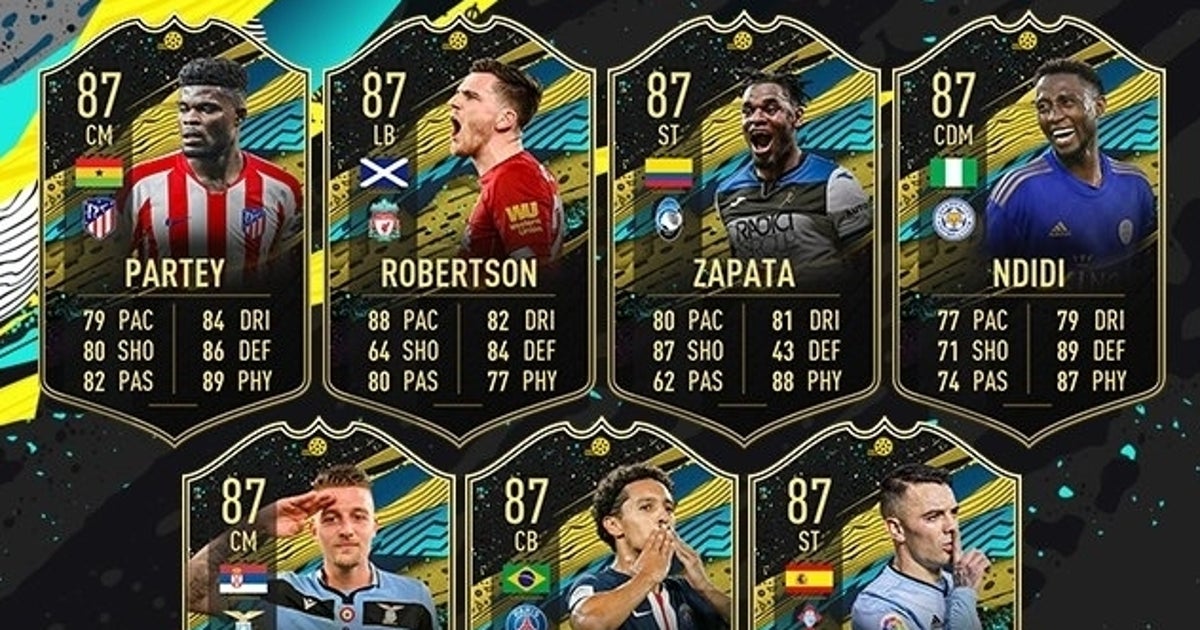 FIFA 20 TOTW Moments 3: all players included in the 3rd Team of the Week Moments from 1st April