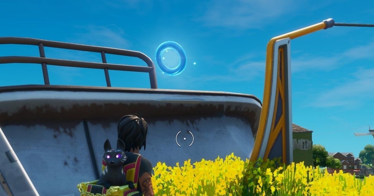 Fortnite Floating Ring at Pleasant Park explained