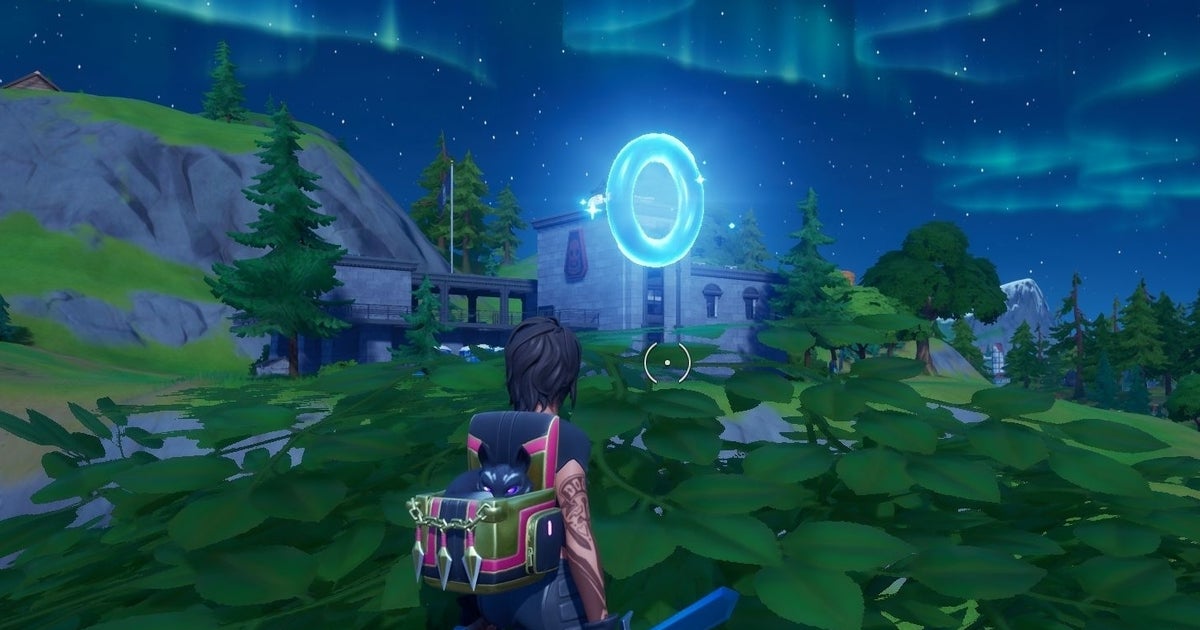 Fortnite Floating Rings at Weeping Woods explained