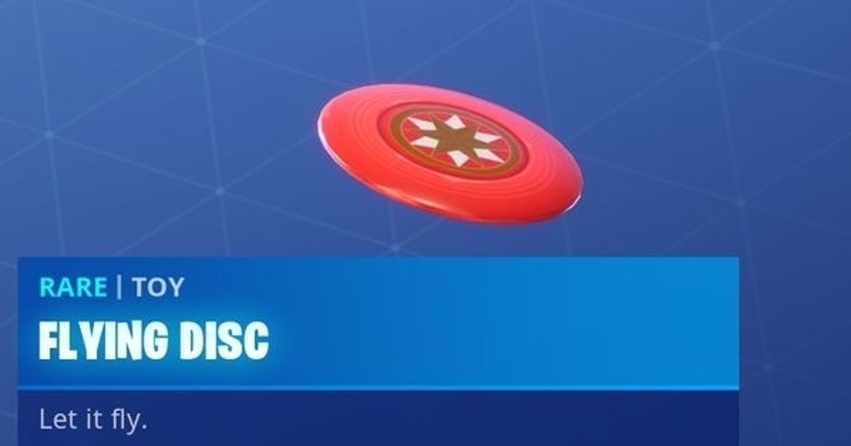 Fortnite Flying Disc Catch: How to throw the Flying Disc Toy and catch it before it lands