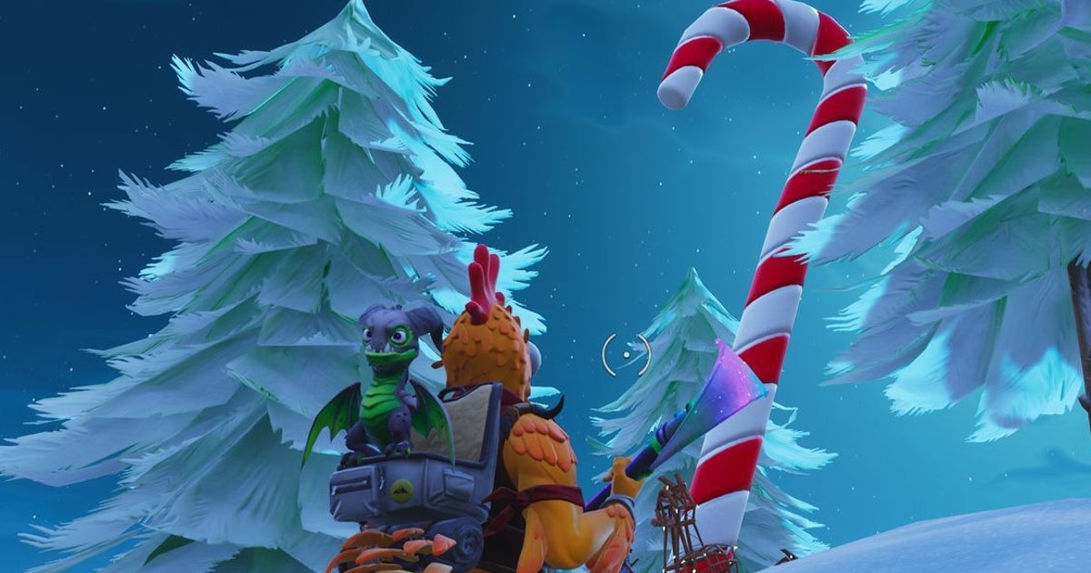 Fortnite Giant Candy Cane locations: Where to find Candy Cane locations