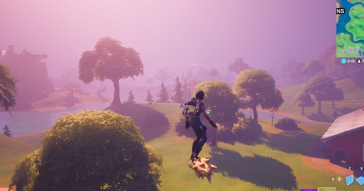 Fortnite Witch broom location: Where to find the Witch's broom and how to fly explained