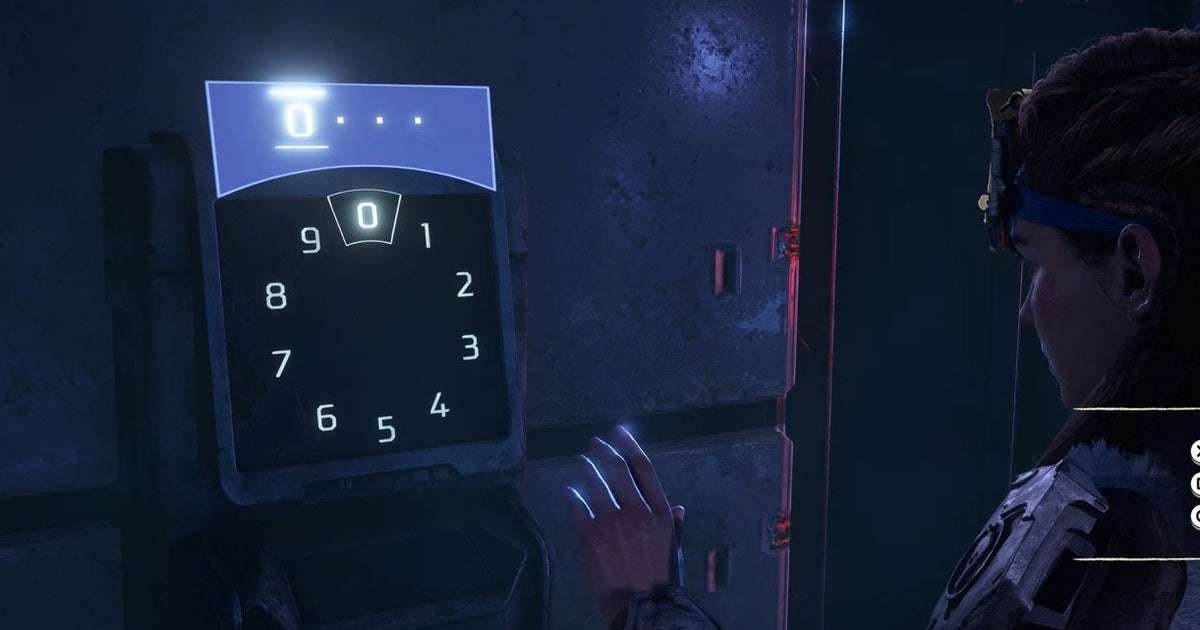 Horizon Forbidden West Death's Door code: What is the code for the bunker door?