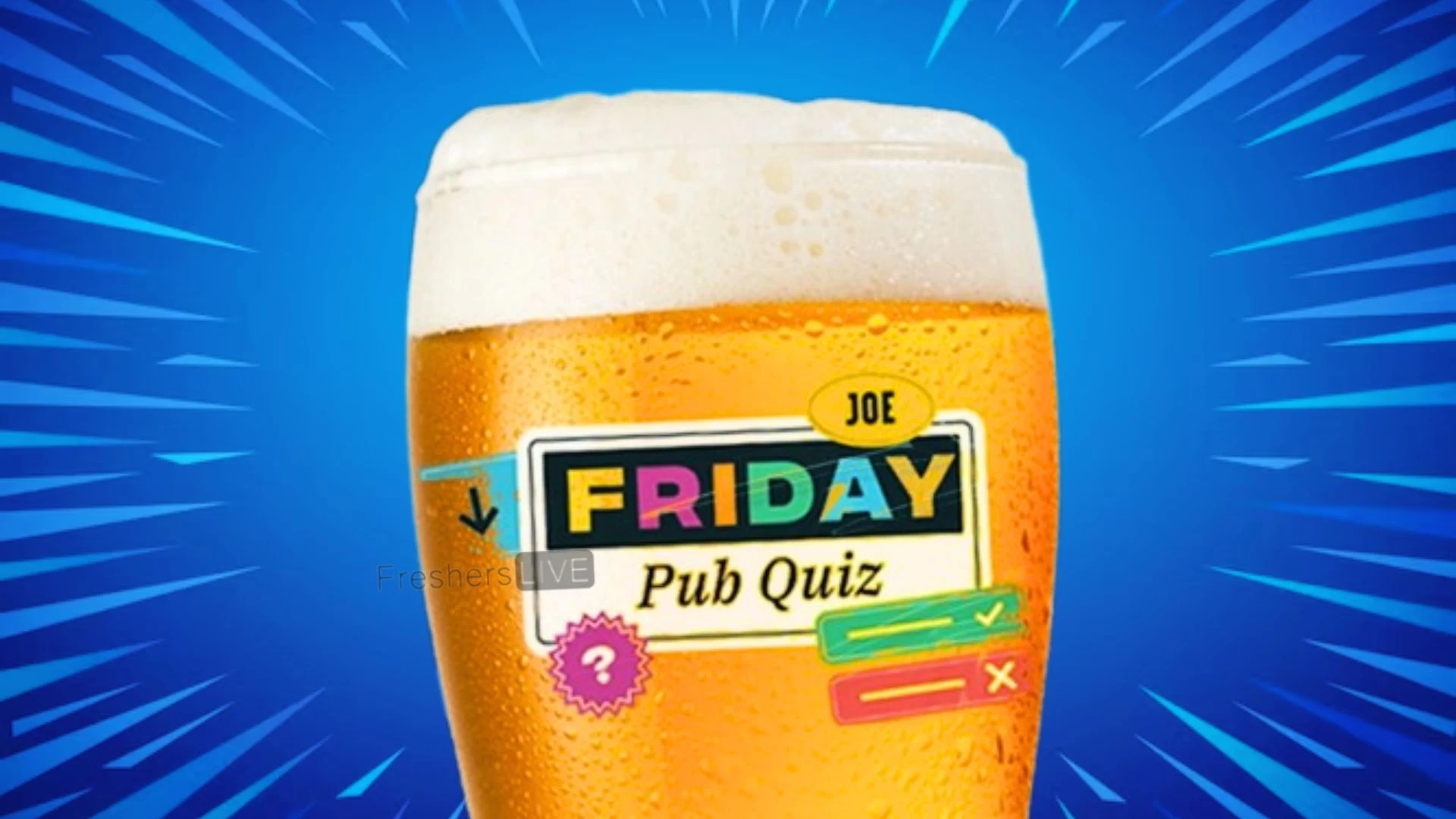 Joe Friday Pub Quiz Week 367: ¡Pon a prueba tus conocimientos generales!
