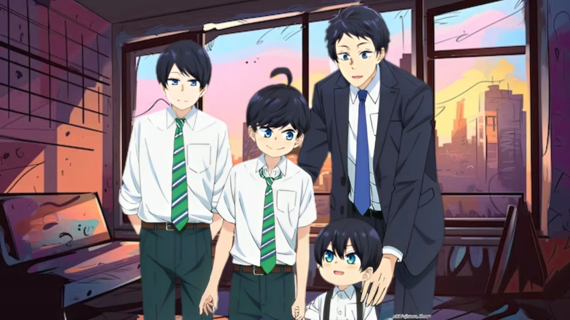Los cuatro hijos de la familia Yuzuki Temporada 1 Episodio 2 Fecha y hora de lanzamiento, cuenta regresiva, ¿cuándo saldrá?