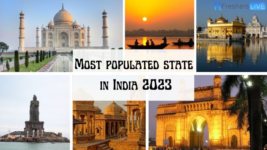 Most Populated State in India 2023 - Top 10 List