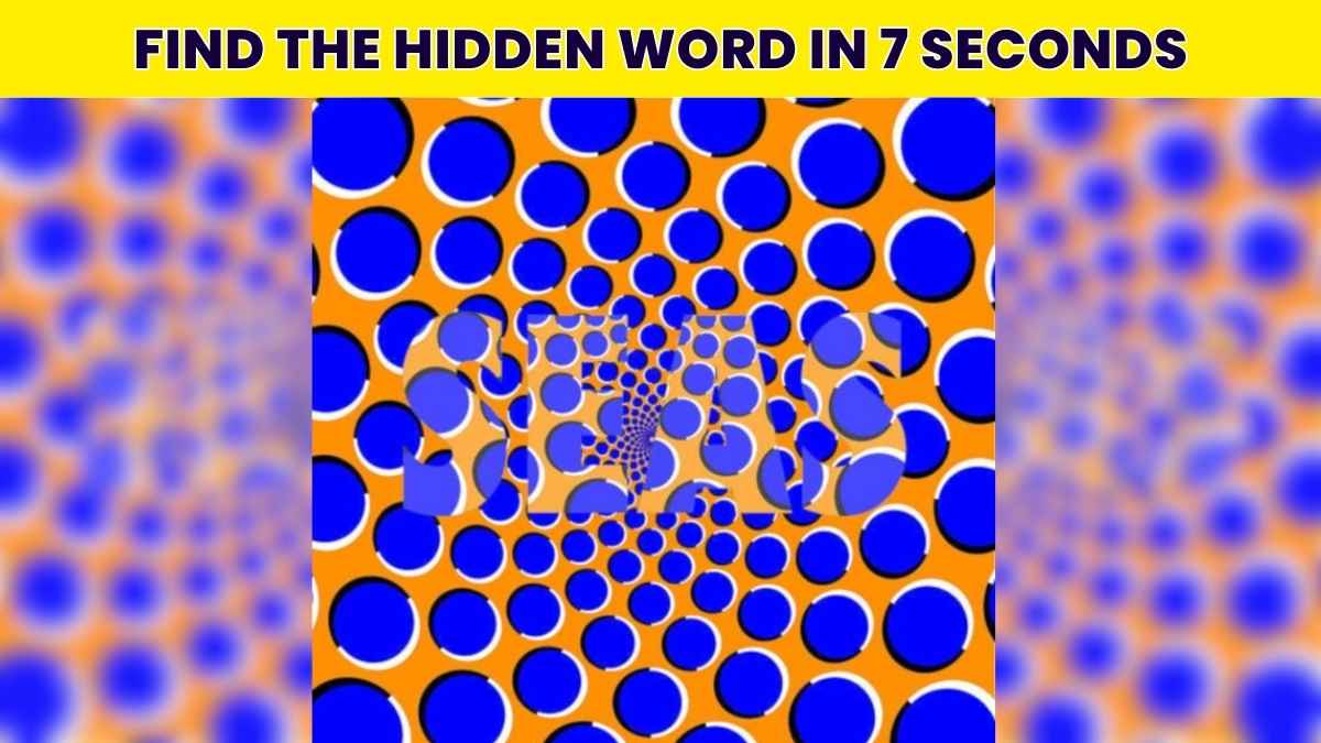 Optical Illusion Test Find the Hidden Word Among The Owls in 7 Seconds