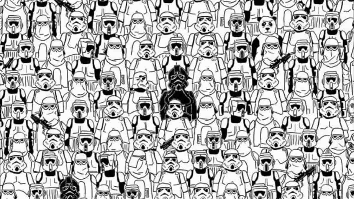 Find Panda among Stormtroopers in 7 Seconds