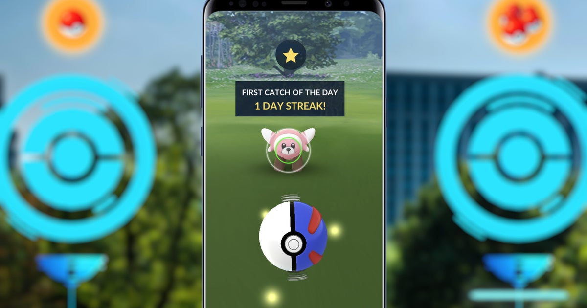 Pokémon Go Daily Bonus rewards for streaks, first catch and Pokéstop of each day