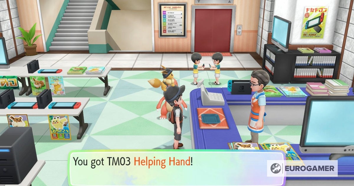 Pokémon Let's Go TM list - all TM locations and where to find them