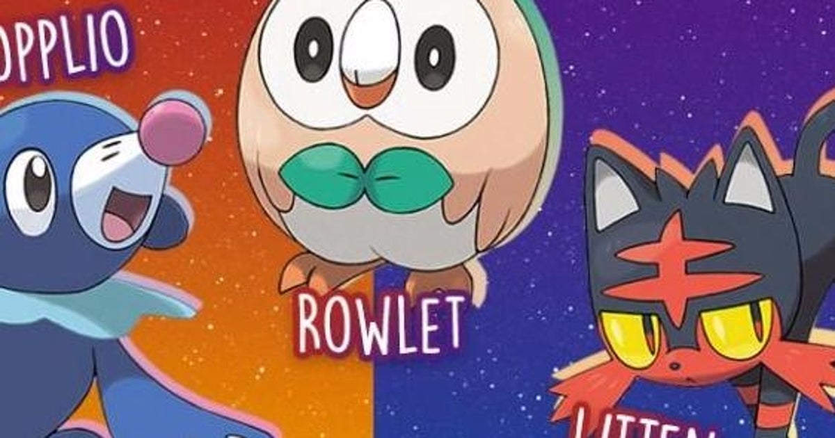 Pokémon Sun and Moon Rowlet, Litten, Popplio starters - what starter is best and what should you choose?