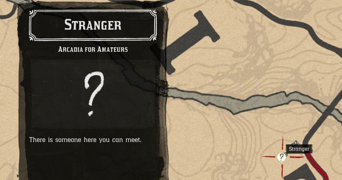 Red Dead Redemption 2 Stranger locations for Noblest of Men and a Woman, A Test of Faith, A Fisher of Fish, All That Glitters