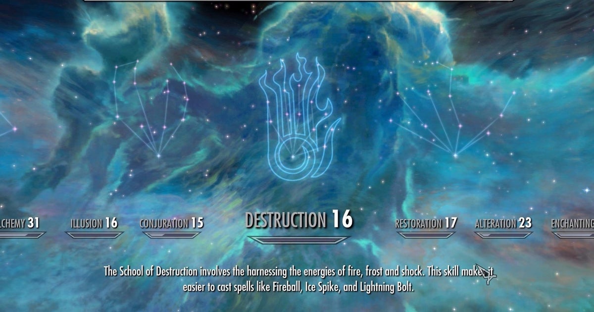 Skyrim Mage Skills - how to max Destruction, Conjuration, Restoration, Illusion, and Alteration