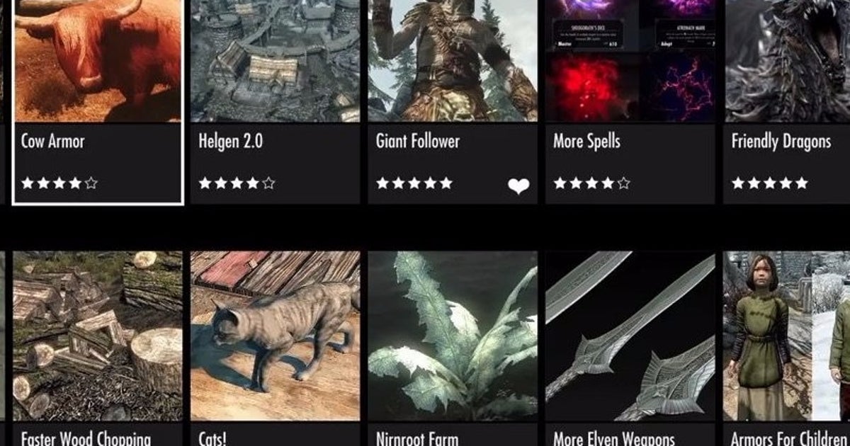 Skyrim mods on PS4, Xbox One, PC - How to install mods in the Special Edition release