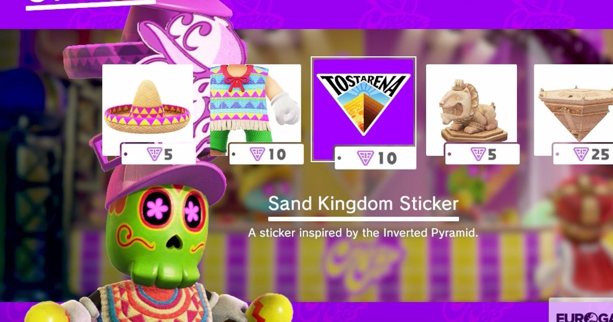 Super Mario Odyssey Stickers list - sticker prices and how to unlock every sticky label in Super Mario Odyssey