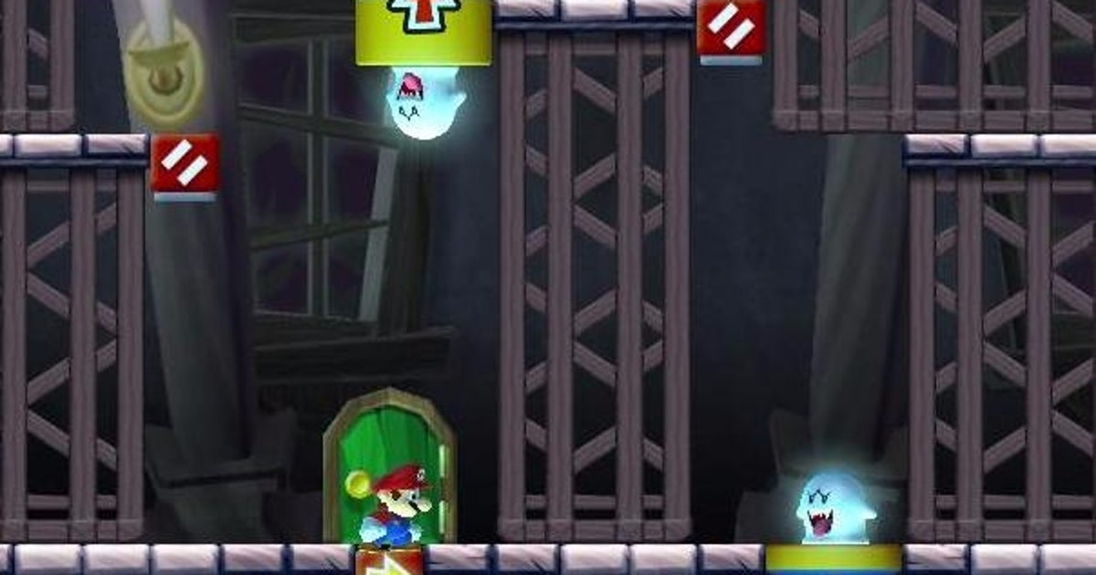 Super Mario Run - Ghost House Coin locations for World 2-1, World 5-3 and World 6-2