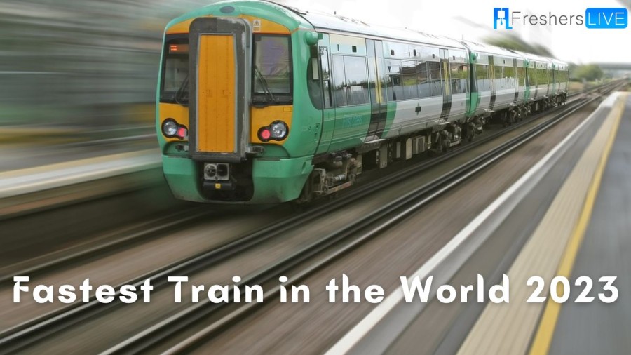 Top 10: Fastest Train in the World 2023 - Experience the High-Speed