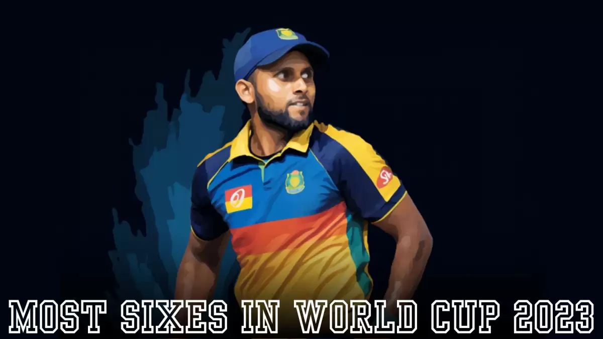 Top 10 Most Sixes in World Cup 2023 - Blazing the Skies