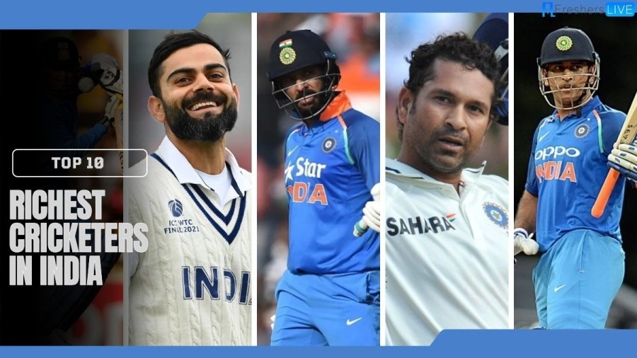 Top 10 Richest Cricketers in India 2023 (with Networth)