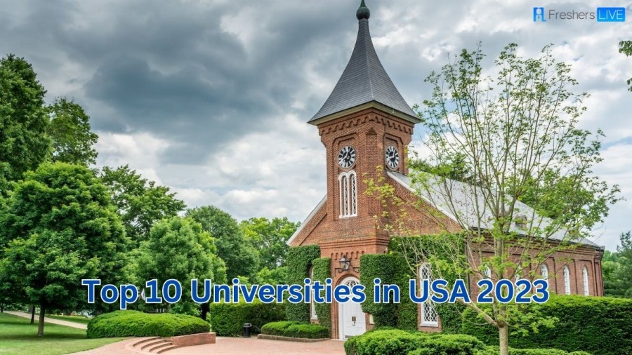 Top 10 Universities in USA 2023 - Ranking the Best