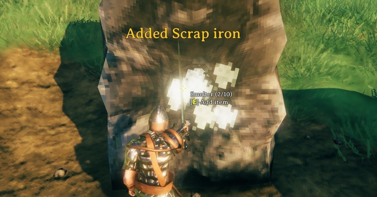 Valheim iron: How to find iron locations from muddy scrap piles and smelt iron ore explained