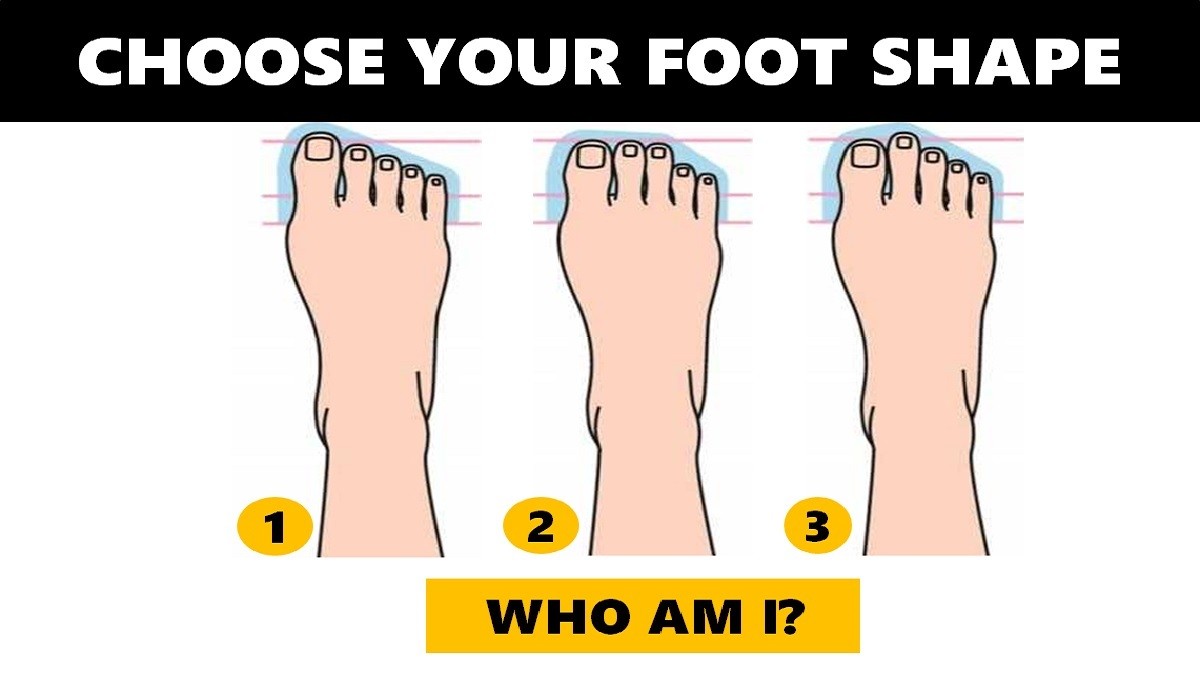 Who Am I Test: Check Your Foot Shape To Know Your True Personality Traits