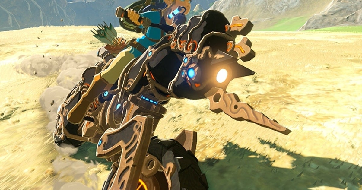 Zelda - Master Cycle Zero best fuel explained and how to summon the Zelda bike in Breath of the Wild DLC 2
