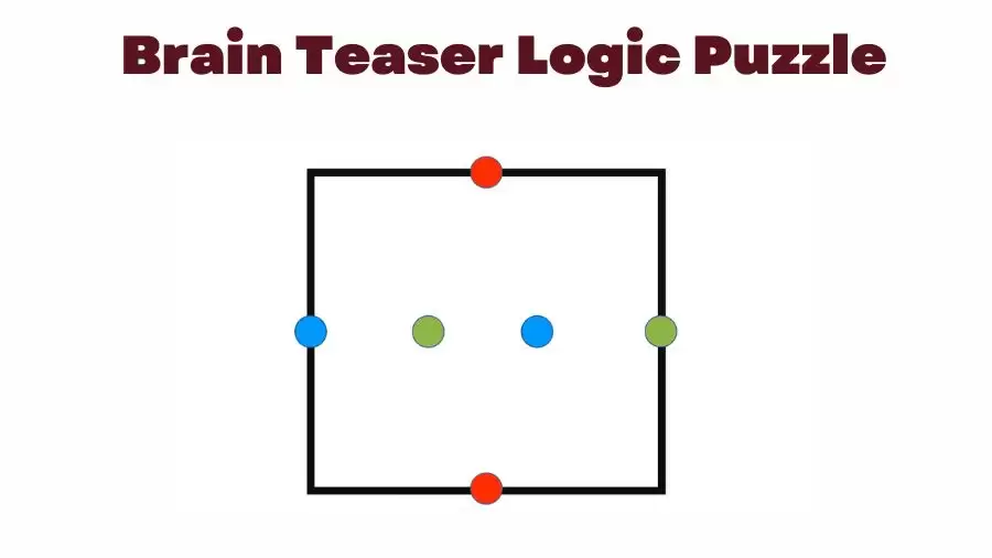 Brain Teaser Logic Puzzle: Can You Connect Dots of Same Colour Without Crossing the Lines?