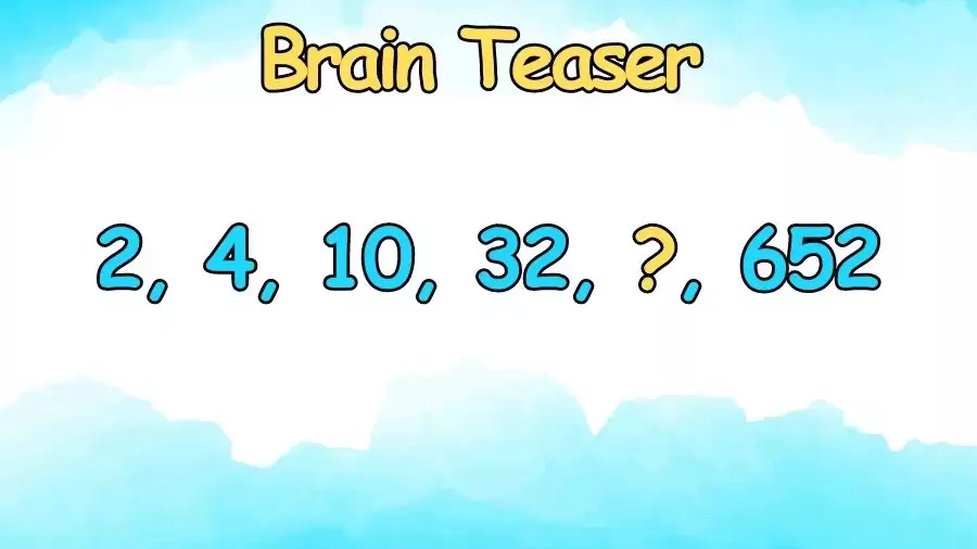 Brain Teaser only High IQ Can Solve: What Number Should Come Next?