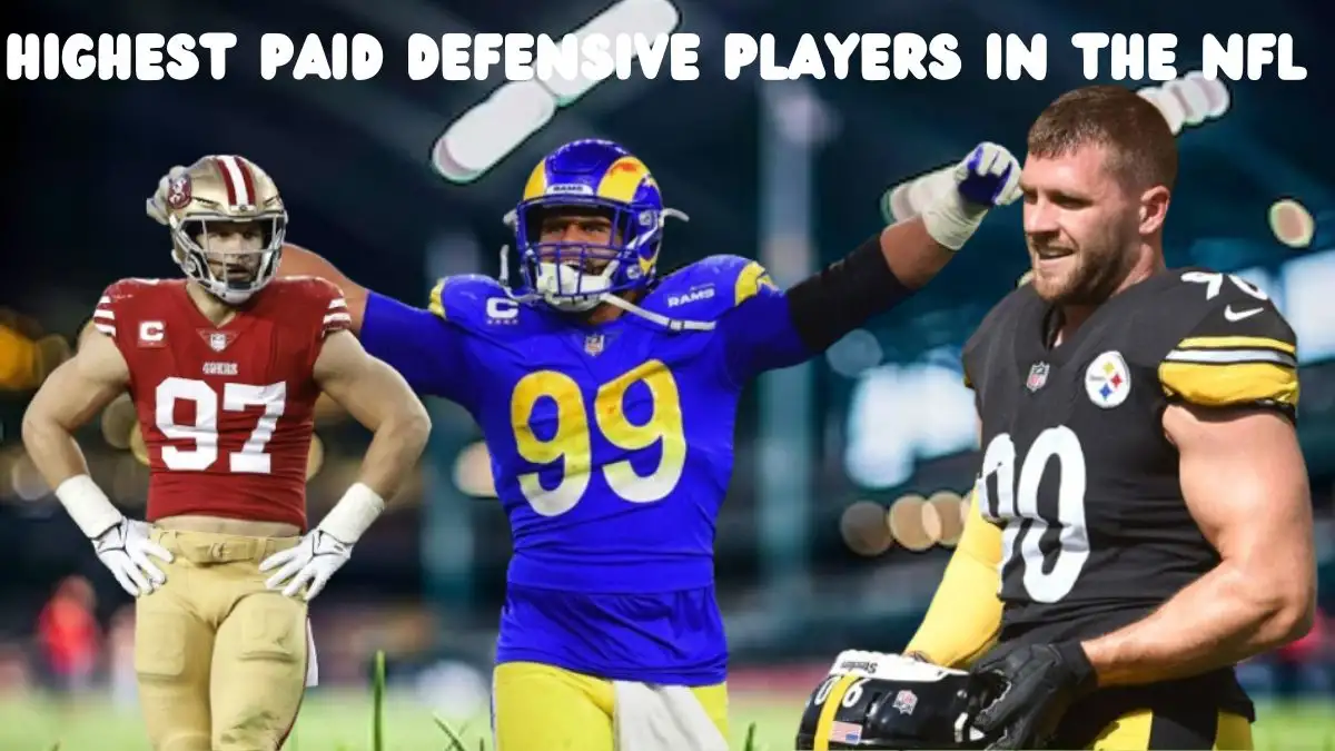 Highest Paid Defensive Players in the NFL - Top 10 Dominant Force