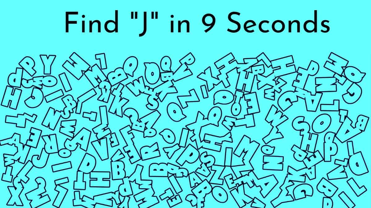 Find J in 9 Seconds