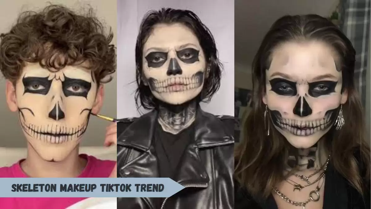 Skeleton Makeup Tiktok Trend, What is Skeleton Makeup Trend on Tiktok?